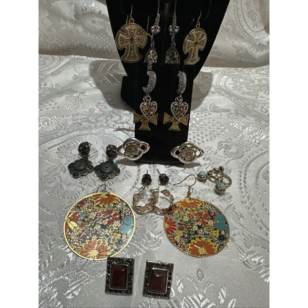 Earrings 10 Sets Variety